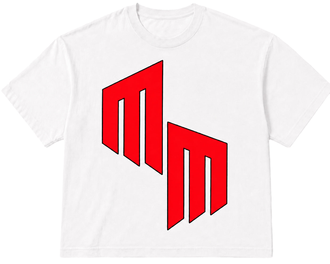 ‘MM’ OVERSIZED TEE